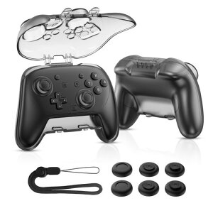 NEWDERY Switch 2 Pro�p �P�[�X �n�[�h�P�[�X PC�f�� �Ռ��z�� ���ϋv�� �X�C�b�` 2 �v���R���p �ی�P�[�X �y�� �S�ʕی� ���h�~ �g�тɕ֗� ���E�ȒP �|�[�^�u�����[�J�o�[ Switch 2 Pro �R���g���c
