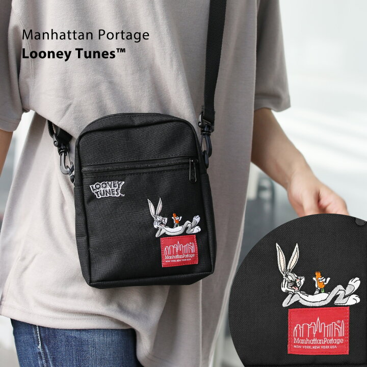楽天市場】クリアポーチ付き Manhattan Portage LOONEY TUNES コラボ 