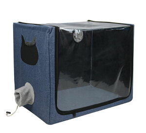 ペット用霧化ボックス 酸素室用ケージ ペット乾燥箱 猫 犬 ペット 小型犬 折りたたみ ペット乾燥ボックス 乾燥ケース お風呂後 通気 軽量 丈夫 ペット用品