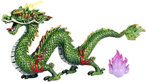 龍辰年 置物 PVC製 開運祈願 金運祈願 正月飾り 玄関 縁起物 デスクトップの装飾 ギフト龍の置物 風水龍 20X9CM 開運グッズ 幸運の置物 新年 プレゼント インテリア おしゃれ 龍置物 店舗 車の