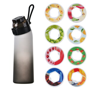 味が変わる 水筒 果物 3個*フレーバーカプセル付き 600ml 水筒 大容量 ウォーターボトル スポーツドリンクボトル スポーツ用水筒 ドリンクボトル ジム フィットネス 学校 旅行 コーラ味 置き