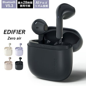 EDIFIER Zero air CXCz Bluetooth V5.3 z mCYLZO o ő27.5ԍĐ }`|Cg  }CNt ENC ʘb Ci[C[ LDAC Hi-Res  x Q[