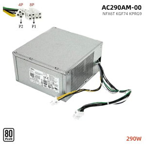 �����V�i Dell Optiplex 3020 7020 9020 Precision T1700 PowerEdge T20 290W �d�����j�b�g PSU P2W4R KPRG9 PCB045 H290AM-00 L290AM-00 PS-3291-1DB HK390-11PP ���t�@�[�r�b�V�� 8PIN+4PIN PC�P�[�X�d��