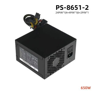 �����V�i Lite-on�� PS-8651-2 650W �Ή� 24-Pin�d�����j�b�g Switching Power Supply 24PIN,(4+4)PIN,(6+2)PIN*2 PC�P�[�X�d�����u RAZER Alienware �Ή�