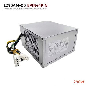 �����V�i DELL 290W �d�����j�b�g L290AM-00 AC290AM-00 H290AM-00 L290EM-01 D290EM-00 OptiPlex 3020 7020 9020 T1700 T20 XE2 T3620 MT�Ή� PSU�d�����u 8PIN+4PIN