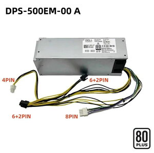 �����V�i �f�� Dell Optiplex 3040 3050 3650 3046 3250 3653 3890 5040 7040 MT�p 500W �d�����j�b�g 8�s��+4�s��+�i6+2�j�s��*2 �f�X