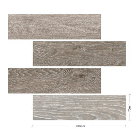 タイル(ケース) フォーブルウッド Faubourg Wood 280×70角平 50枚入 BKR-F3310 BKR-F3320 BKR-F3330 BKR-F3340 内装壁 / 名古屋モザイク デザイン内装タイル