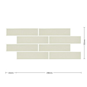 名古屋モザイク / タイル(ケース) コルマール Colmar 195×45ボーダー平紙貼り(1/3レンガ貼り) 18シート入 CLM-10 CLM-20 CLM-30 CLM-40 CLM-50 CLM-60 CLM-70 CLM-80 CLM-90 内装壁 デザイン内装タイル