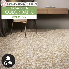 タイルカーペット カラーバンク Colorlattice カラティス 20枚入 CB1240-1 CB1240-2 CB1240-3 CB1240-4 CB1240-5 CB1240-6 / 川島織物セルコン