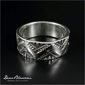Dear Blossom�i�f�B�A�u���b�T���j�u���ł��X�^���v���[�N�����O�vSILVER 950�y�� �i�o�z �f�U�C�� �����O �C���f�B�A�� �l�C�e�B�u �W���G���[ �A�N�Z�T���[ �蒤�� �u�����h �����Y �v���[���g