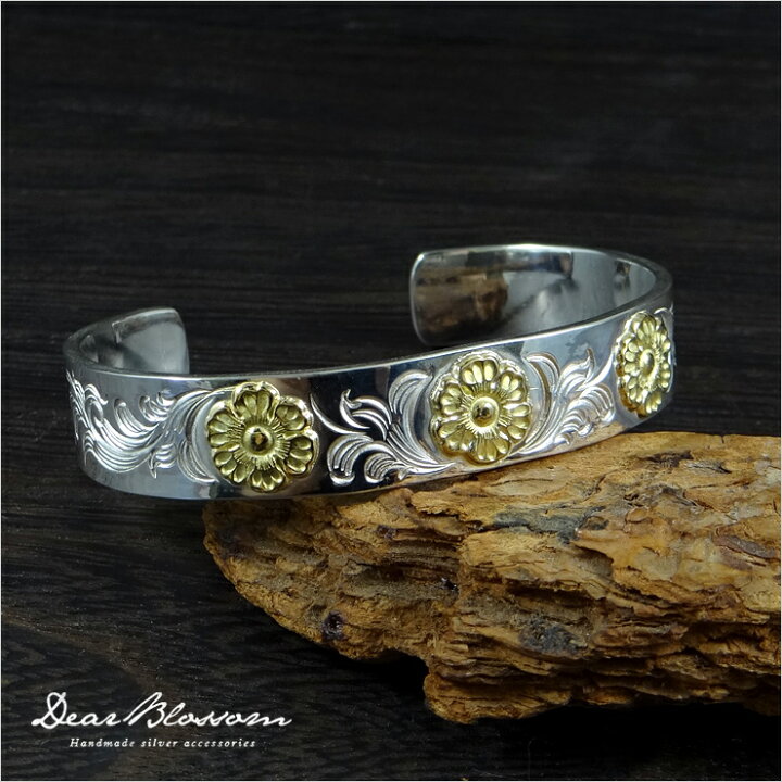 楽天市場】Dear Blossom（ディアブロッサム）「18金3連ローズ唐草  