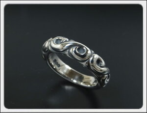 Shin's SculptureiVY XJv`[juS Scroll RingiGX XN[ OjvSILVER 925 / 7`23y Y fB[X yA ANZT[ WG[ w  蒤 Vv Vo