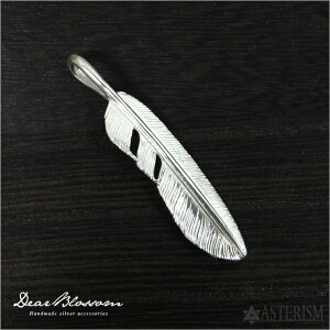 Dear Blossom�i�f�B�A�u���b�T���j�u���t�F�U�[ �y���_���g(������) / SMALL FEATHER PENDANT(LEFT)�vSILVER 950 / S(52mm)�y�� �C���f�B�A�� �l�C�e�B�u �W���G���[ �A�N�Z�T���[ �y���_���g �l�b�N���X �C�[