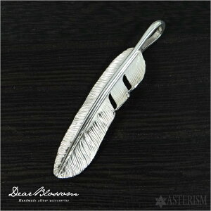 Dear Blossom�i�f�B�A�u���b�T���j�u�t�F�U�[ �y���_���g(�E����) / FEATHER ENDANT(RIGHT)�vSILVER 950 / M(62mm)�y�� �C���f�B�A�� �l�C�e�B�u �W���G���[ �A�N�Z�T���[ �y���_���g �l�b�N���X �C�[�O�� �H