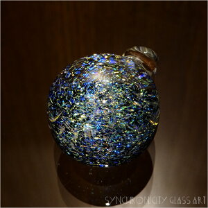 synchronicity glass art�i�V���N���j�V�e�B �O���X �A�[�g)���c ���w�X�p�[�N�����O�xSNG-1033�y��_�� ���i�� �{���V���P�C�g/�_�C�N��/�K���X �y���_���g �A�N�Z�T���[ �����Y/���f�B�[�X �v���[