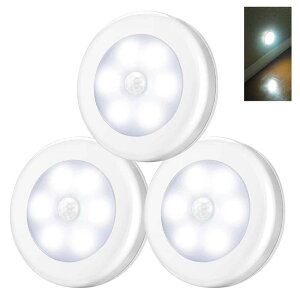 人感センサーライト 室内 屋内 LED フットライト ナイトライト 電池式 コードレス 自動点灯 玄関 明るい 夜間 玄関 トイレ 廊下 足元灯 階段 コンパクト