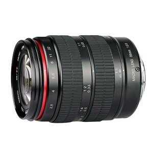 �y�z Meike ���������Y �}�N�������Y MK 85mm F2.8 Fujl X�}�E���g�p Macro ���{�����t 20350004