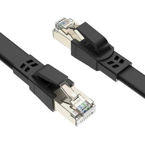 Ankuly CAT8 LAN�P�[�u�� �J�e�S���[8 �E���g���t���b�g�P�[�u�� 40Gbps/2000MHz �����P�[�u�� ���炩 FTP�V�[���h �C�[�T�l�b�g�P�[�u�� �T�[�o�[ ��Ɨl���� �Ɩ�