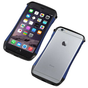 Deff �J�[�{�� �A���~�j�E�� �n�C�u���b�h �o���p�[ CLEAVE Carbon  Aluminum Bumper for iPhone 6s Plus/DCB-IP6PSA6CA