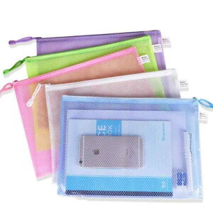 �t�@�C���� A4 �Ԗ� �t�@�C���o�b�O �N���A�z���_�[ �t�@�C���P�[�X �t�@�X�i�t�� ���� �}���`�J���[ �g�тɕ֗� 5���Z�b�g