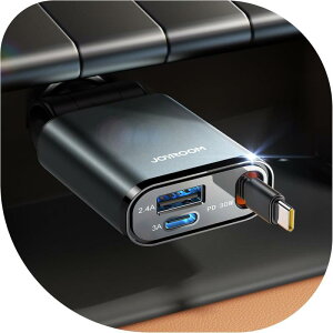 JOYROOM �ԍڏ[�d�� �y�ɏ��E������莮�EUSB-C�z ������莮�[�d�P�[�u�� �V�K�[�\�P�b�g �� 57W�y3�䓯���[�d�E�ƊE���R���p�N�g�݌v�z �J�[�`���[�W���[ Type C �}���[�d/12V/24V�Ή� iPhone/Android