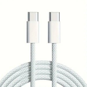 USB C �P�[�u�� 2M 2�{�Z�b�g PD�Ή� 60W �}���[�d �����f�[�^�]�� ���ϋv�� �i�C�������H �f���h�~ Type C for iPhone 16/15 Pro/Plus/Pro Max�AMacBook Pro/Air�AiPad Pro/Ai