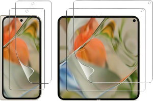 �y�A���`�O���A 2+2���Z�b�g�zFor Google Pixel 9 Pro Fold �Ή� �A���`�O���A�t�B���� �O�[�O�� �s�N�Z��9 Pro Fold�ی�t�B���� �T���T�� �^�b�`�� �ƑnTPU�f�� �C�A���ŋ@�\ �Ռ��z�� �ȒP�\�t ��U