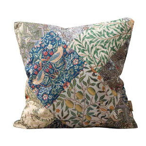 Jubilee �N�b�V�����J�o�[ �R�b�g�����l�� �E�B���A�������X�� Patchwork 45x45cm ���ʃv�����g �W�b�p�[�t��