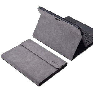xisiciao For Surface Go 2/3/4 �ی� �P�[�X �T�[�t�F�X �S�[�p10.5-�C���`/�S�[ 10-�C���` �X�^�C���X �z���_�[�t�� ���p �|���G�X�e�� �X���� �y�� �J�o�[ �݊��� �^�C�v �J�o�[ �L�[�{�[�h�t��
