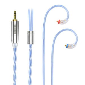 NICEHCK CafeFlag �C���z�����P�[�u�� 6N�⃁�b�L�P�������ƌÉ͓��̃~�b�N�X 0.78 2Pin 3.5mm�v���O �������R�l�N�^ ���E�� �_�炩�� �A�b�v�O���[�h�P�[�u�� 3�� �_�炩�� 1.2m DIY�C���z���̃A�N�Z