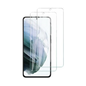 �y2���Z�b�g�zFOR Galaxy S21 5G SC-51B SCG09 6.2 �t�B���� �����K���X ���Ɏq�� FOR Galaxy S21 5G SC-51B SCG09 6.2 �K���X�t�B���� �S�ʕی� �d�x9H ��U�h�~