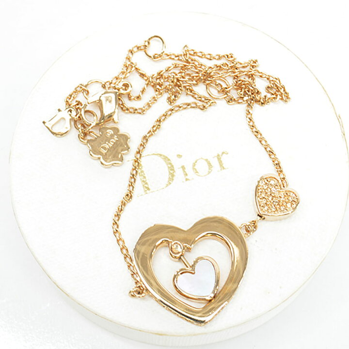 楽天市場】クリスチャンディオール Christian Dior ネックレス GP 