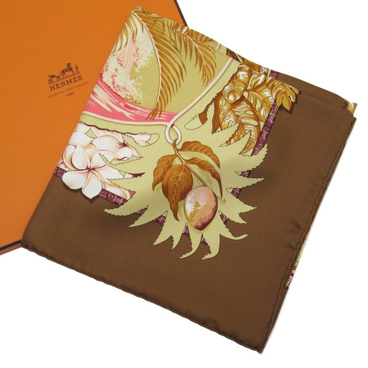 楽天市場】エルメス HERMES スカーフ カレ90 ALOHA アロハ シルク 