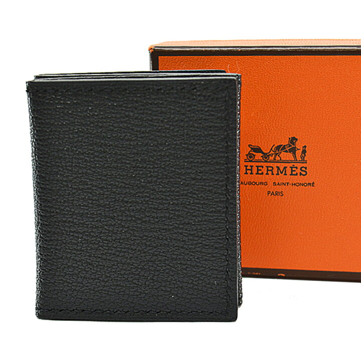 楽天市場】エルメス HERMES フォトケース レザー ブラック ユニ 