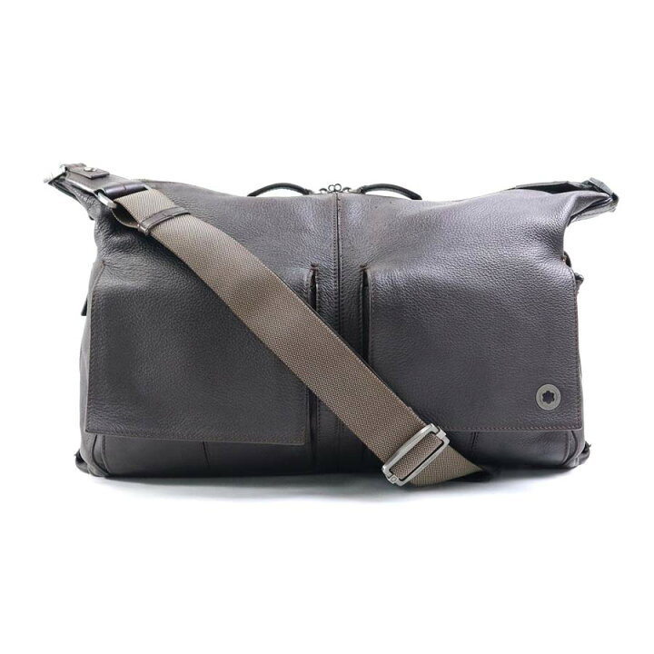楽天市場】モンブラン MONTBLANC 斜め掛けショルダーバッグ レザー 