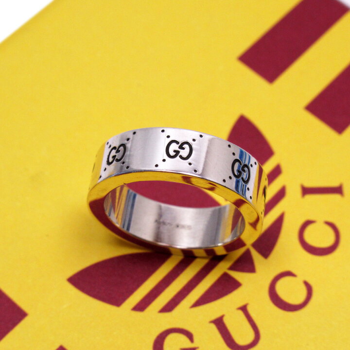 楽天市場】グッチ GUCCI リング・指輪 アディダス コラボ エングレー 