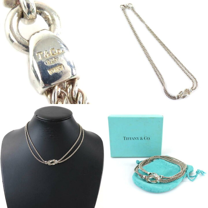 楽天市場】ティファニー TIFFANY&Co. ネックレス ダブルロープセンター  