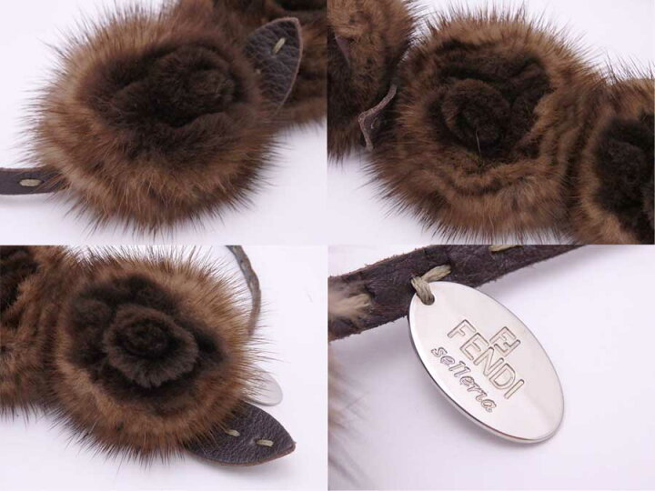 楽天市場】フェンディ FENDI チョーカー セレリア フラワーモチーフ 