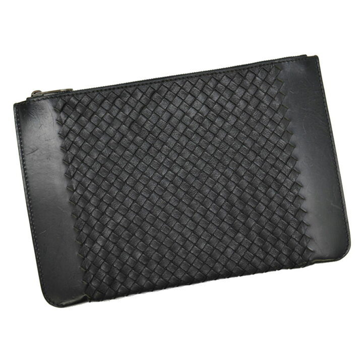 ボッテガヴェネタ セカンドバッグ クラッチバッグ メンズ ブラック 黒  