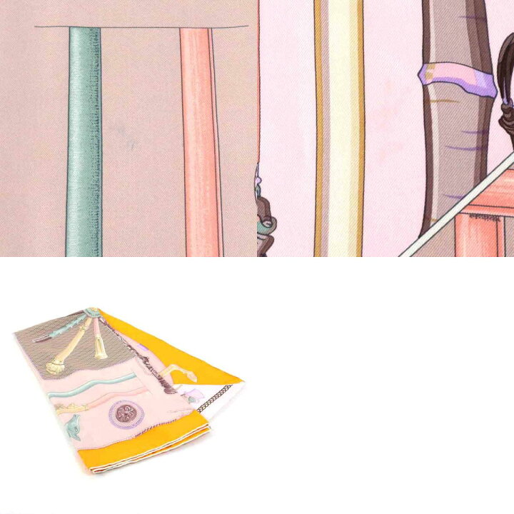 楽天市場】エルメス HERMES スカーフ カレ90 Cannes et Cannes  