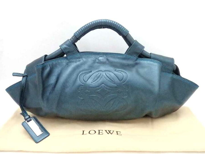 楽天市場】ロエベ LOEWE ハンドバッグ ナッパアイレ レザー メタリック 