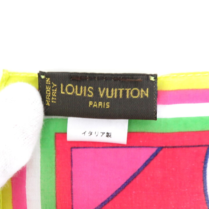 楽天市場】ルイ ヴィトン LOUIS VUITTON スカーフ バンダナ 村上隆  
