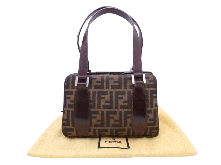 楽天市場】フェンディ FENDI ハンドバッグ ズッカ キャンバス/レザー 