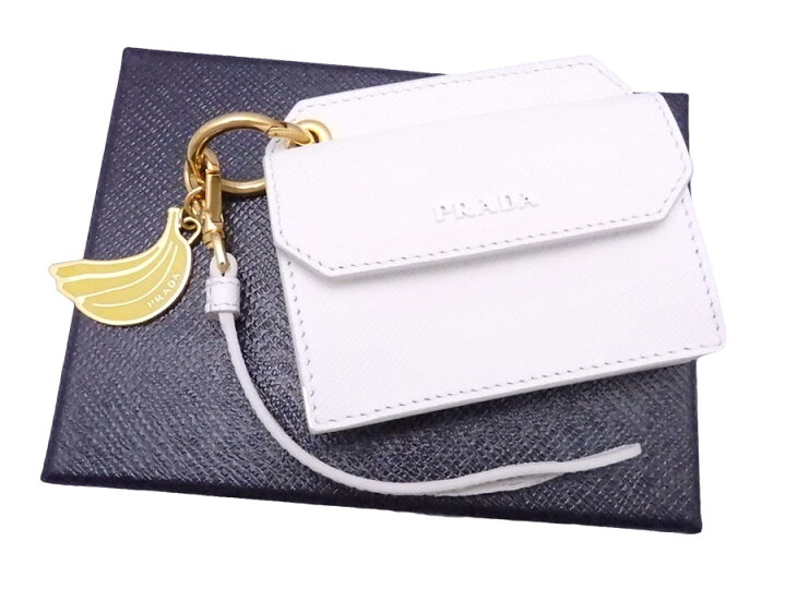 楽天市場】プラダ PRADA カードケース コインケース チャーム レザー 