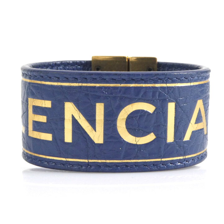 楽天市場】バレンシアガ BALENCIAGA ブレスレット レザー/メタル 