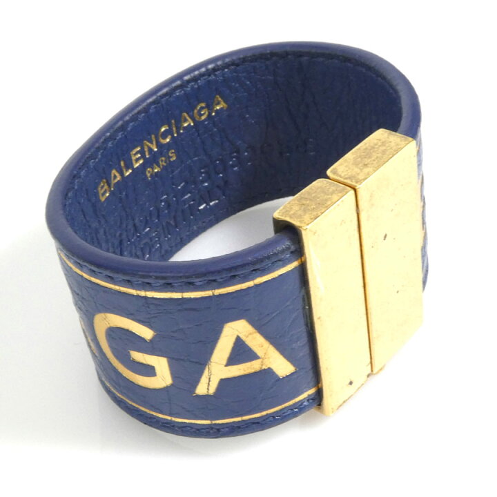 楽天市場】バレンシアガ BALENCIAGA ブレスレット レザー/メタル 
