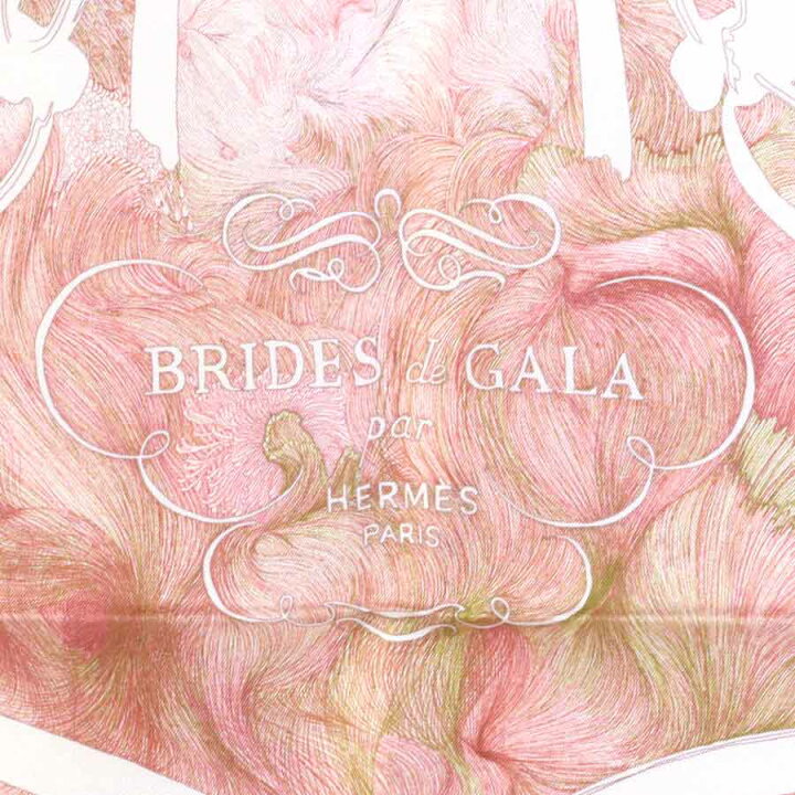 楽天市場】エルメス HERMES スカーフ カレ90 BRIDES de GALA シルク 