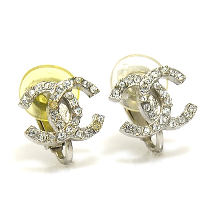 楽天市場】シャネル CHANEL イヤリング ココマーク メタル/ライン  