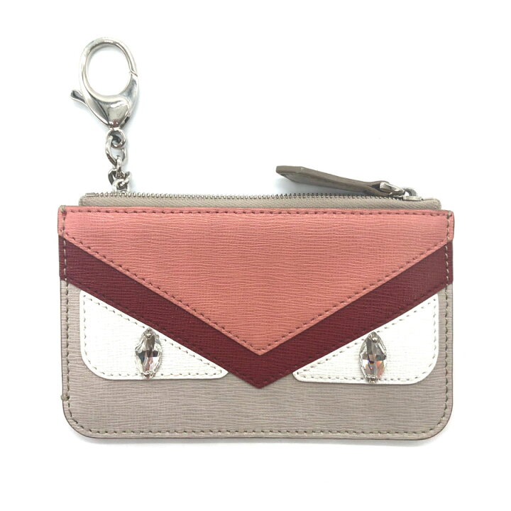 楽天市場】フェンディ FENDI コインケース バッグバグズ レザー ピンク  