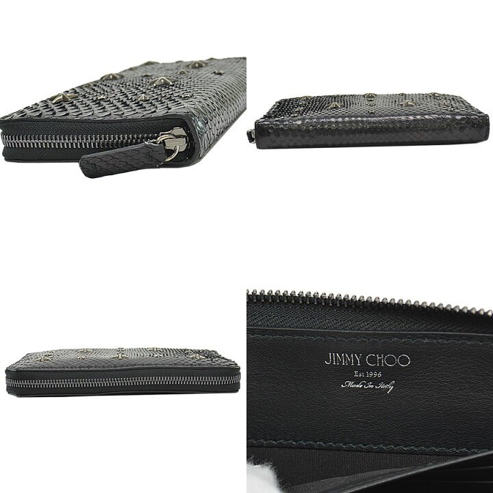 楽天市場】ジミーチュウ JIMMY CHOO ラウンドファスナー長財布 